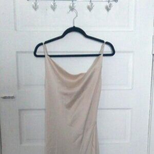 Jonathan Simkhai Signature Finley Gown Champagne